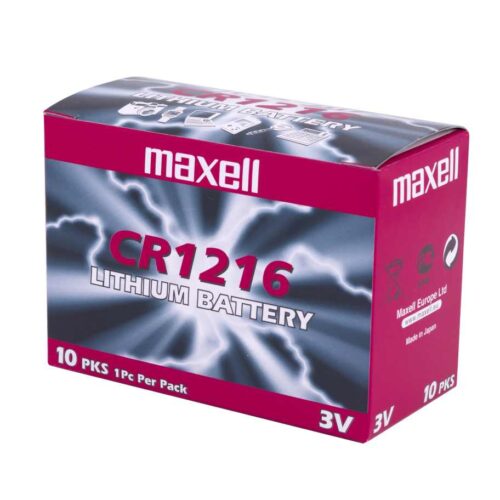 BATERI COIN MAXELL CR1216 1PC BLIST PK