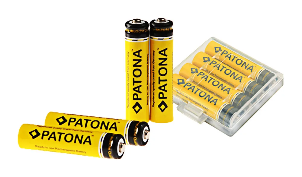 BATERI RECHARGEABLE PATONA AAA MICRO 4PCS PACK