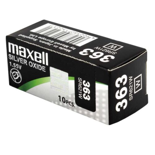 BATERI COIN MAXELL SR621W 1PC EU MF  (1PK=10 CP)