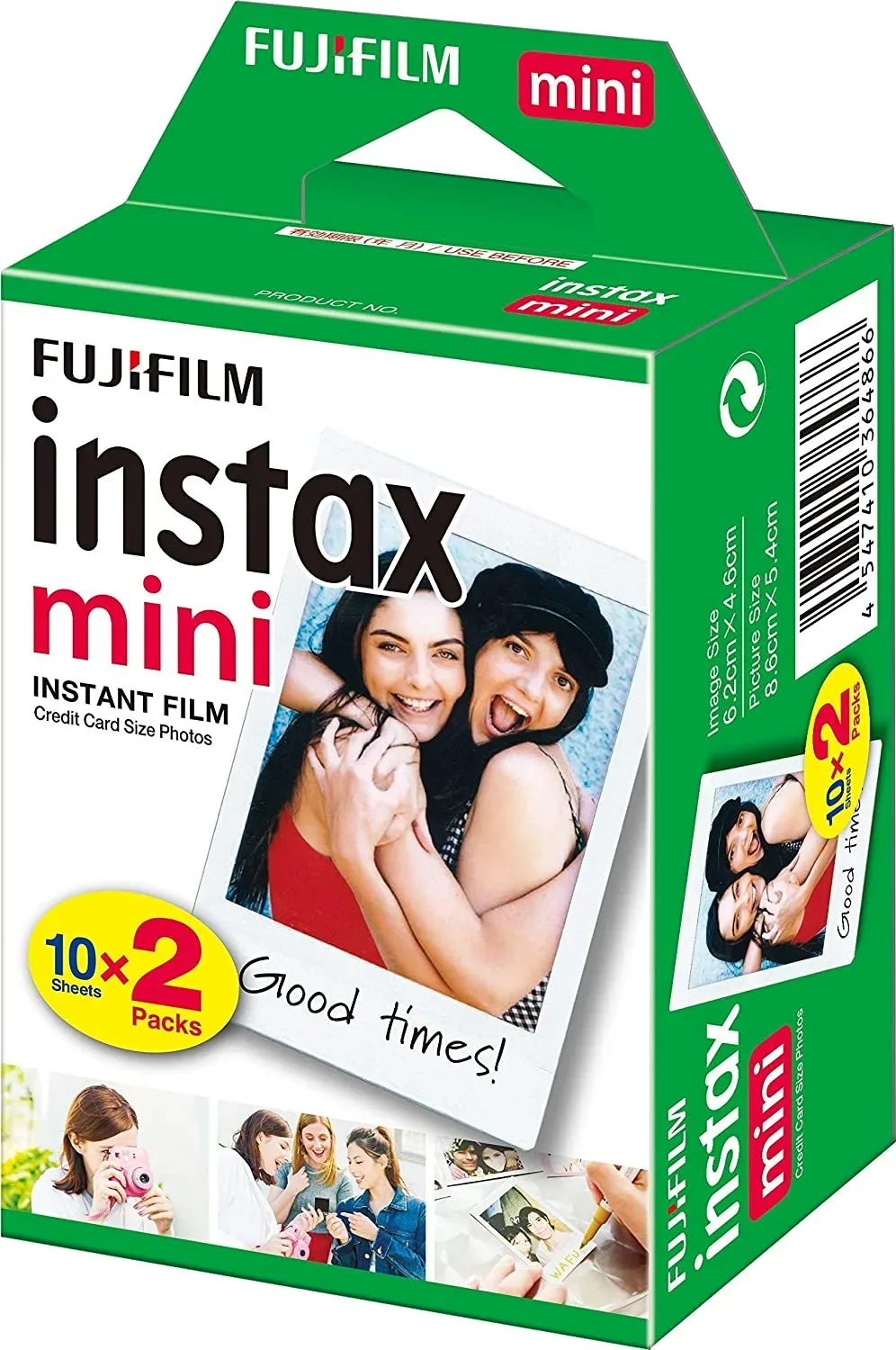 COLORFILM INSTAX MINI GLOSSY(10X2/PK)