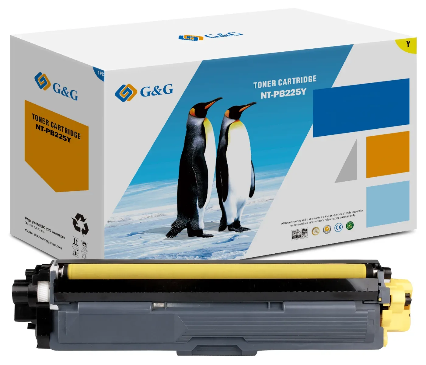Toner Brother  TN245Y 2200 Y G&G [NT-PB225Y(TN245Y)]
