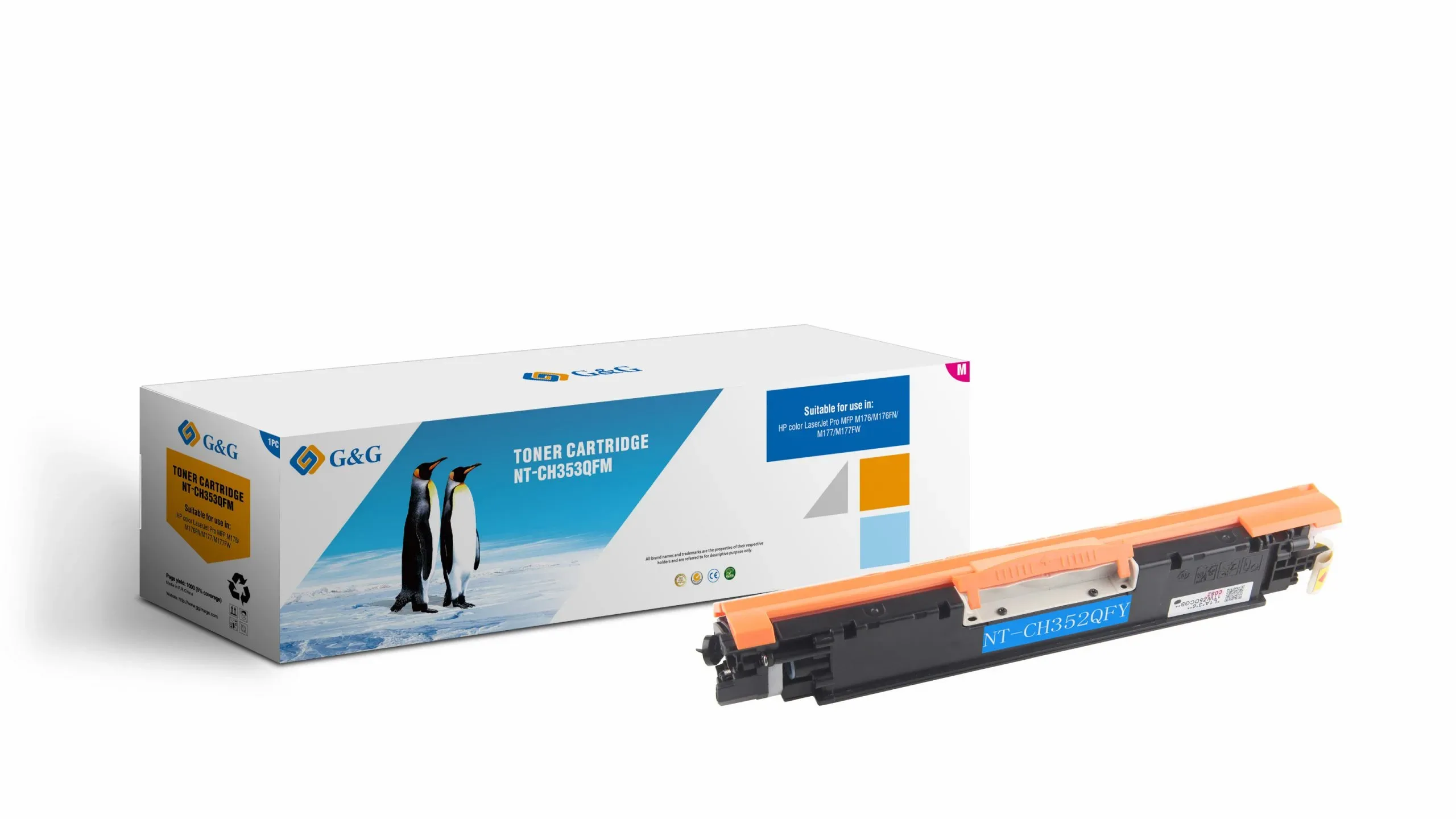 Toner HP CF353A 1000 M G&G [NT-CH353QFM-B(130A)]