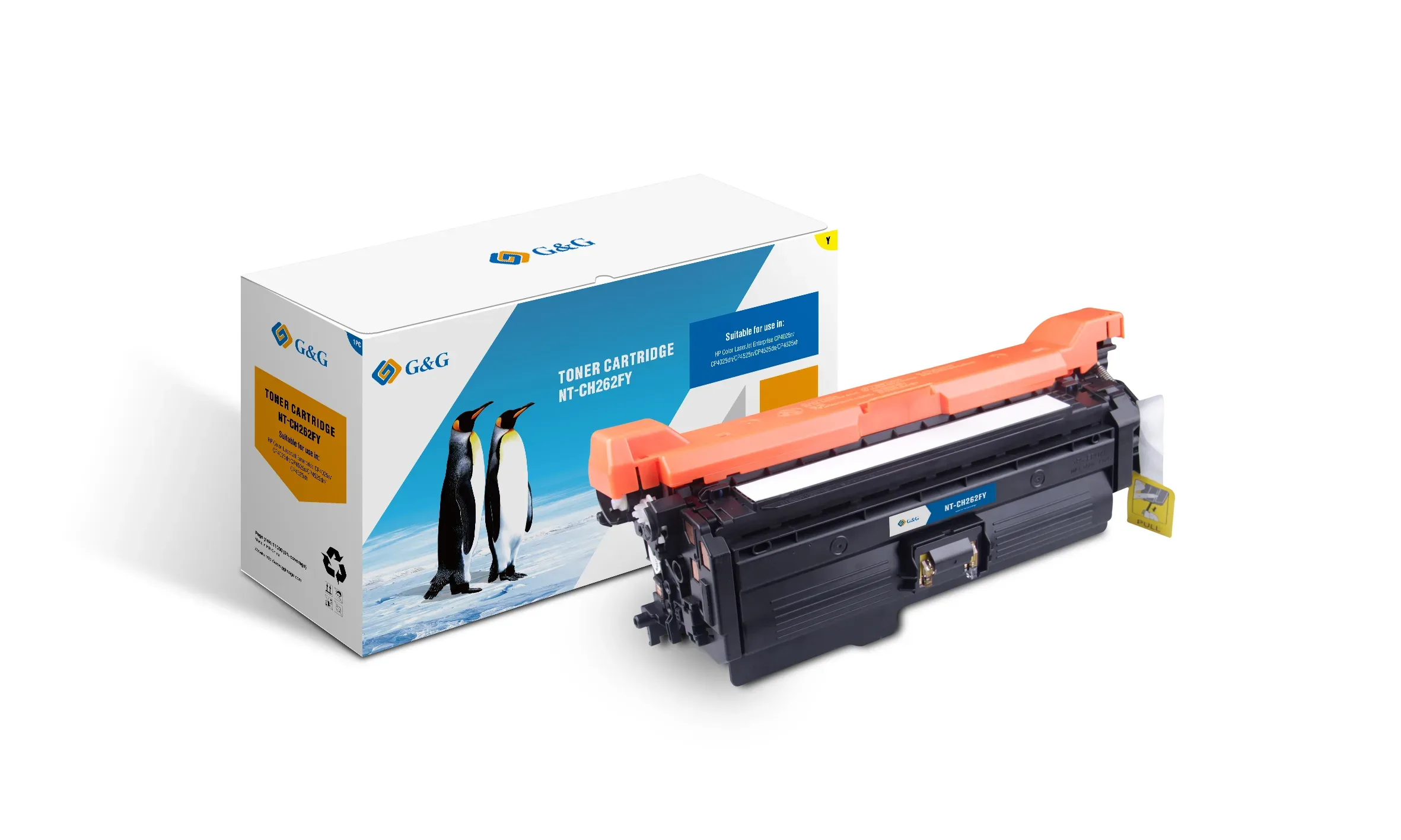 Toner HP CE262A 11000 Y G&G [NT-CH262FY]