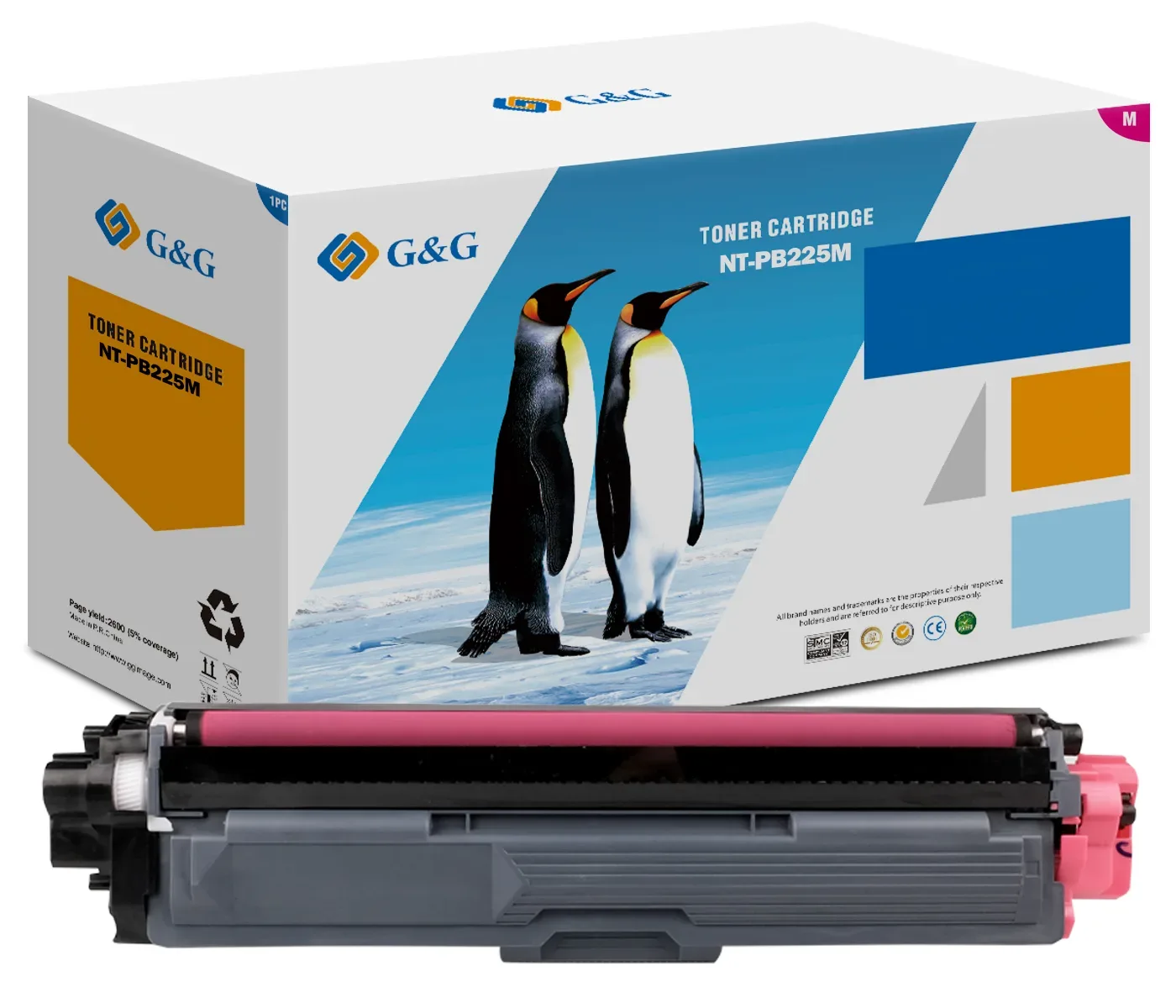 Toner Brother  TN245M 2200 M G&G [NT-PB225M(TN245M)]