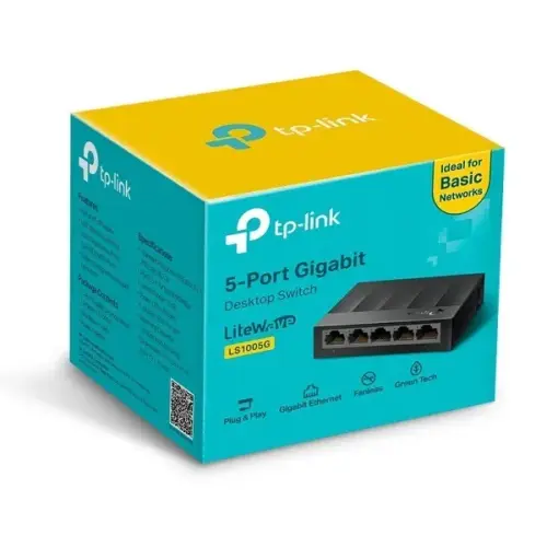 Switch Tp-link Ls1005g Litewave 5-port Gigabit Desktop
