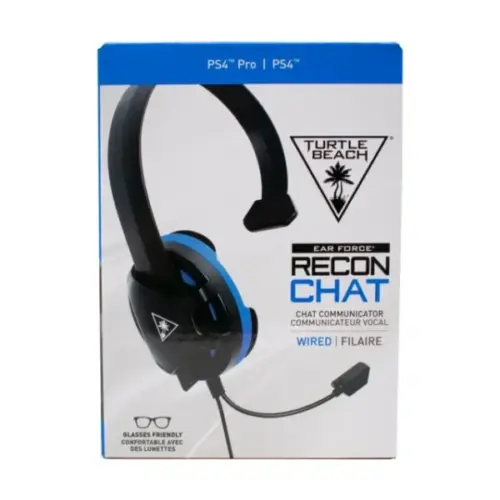 Kufje Turtle Beach Recon Chat PS4 (Black)