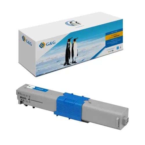 Toner OKI  44469706(EU)/44469703(US) 3000 C G&G [NT-CO310C]
