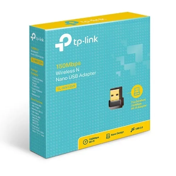 Adaptor Tp-link Tl-wn725n 150mbps Wi-fi