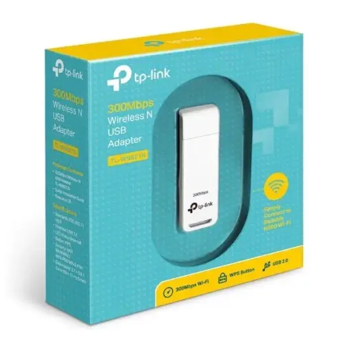 Adoptor TP-LINK TL-WN821N 300Mbps Wi-Fi