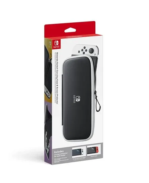 Carrying Case & Screen Protector Nintendo Switch OLED
