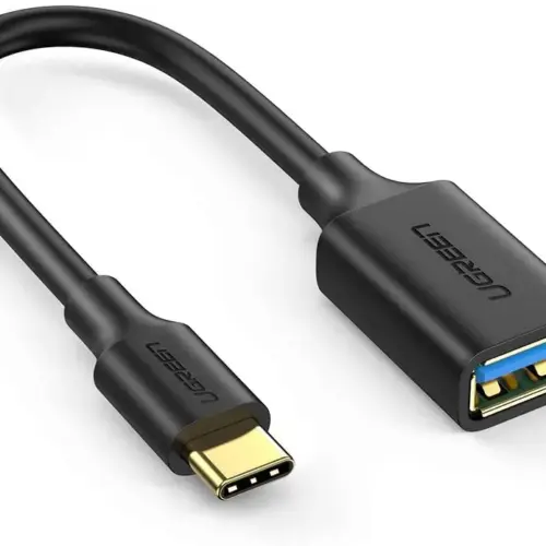 UGREEN USB-C MALE TO USB 3.0 A FEMALE CABLE (BLACK)