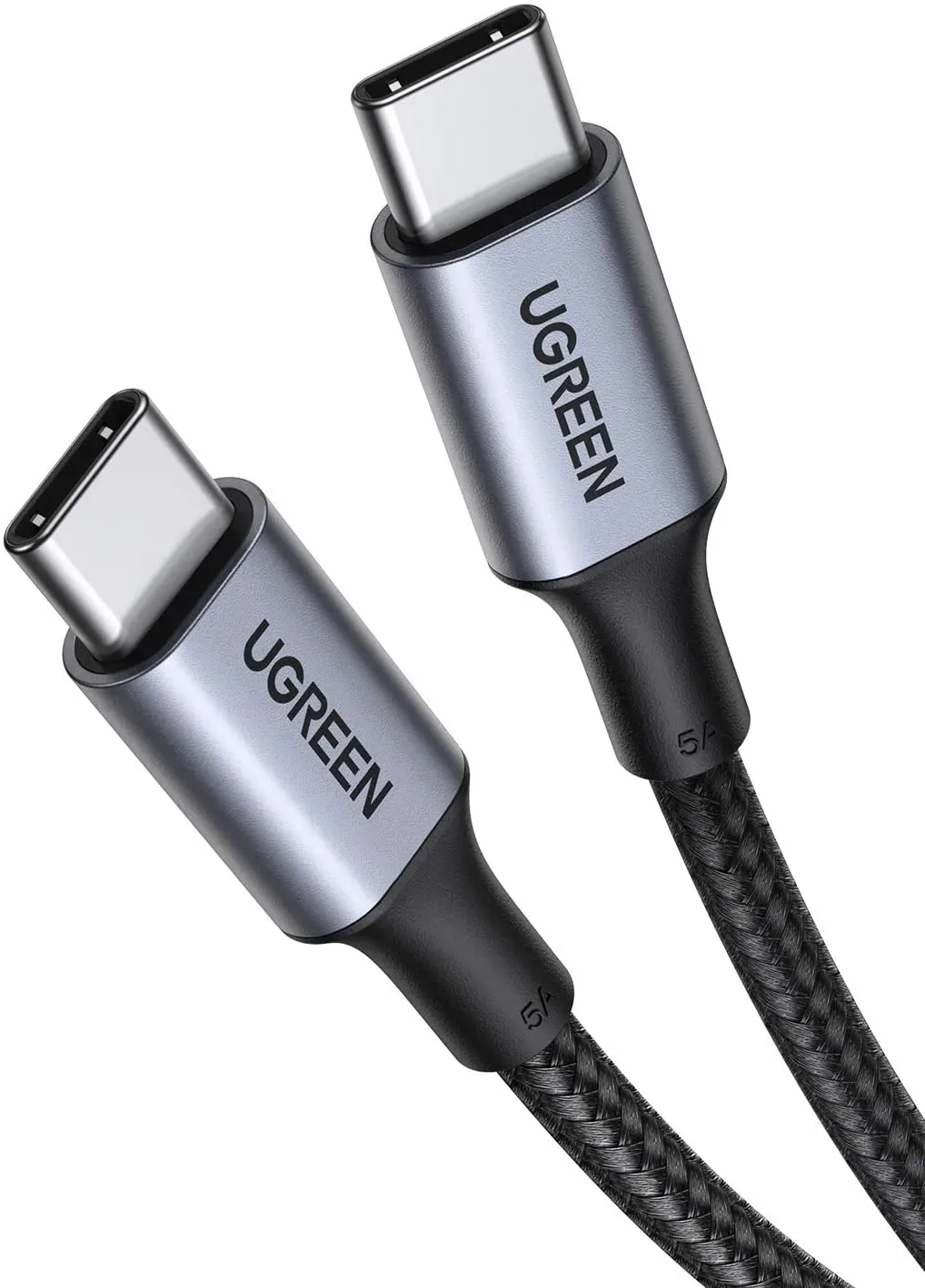 UGREEN USB-C CABLE ALUMINUM CASE WITH BRAIDED 1M (BLACK)