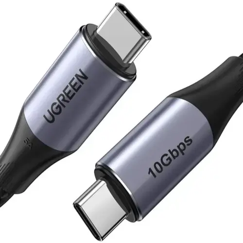 UGREEN USB-C 3.1 M/M GEN2 5A CABLE WITH BRAIDED 1M (BLACK)