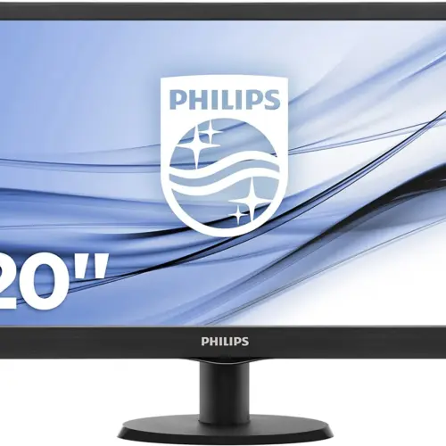 MONITOR PHILIPS 203V5LSB26/10 19.5" 16:9 WLED 1600X900 600:1 VGA