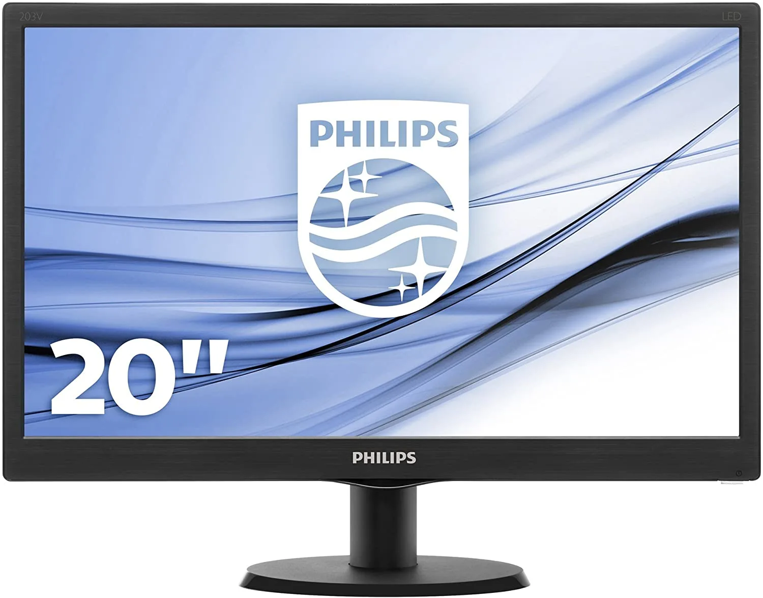 MONITOR PHILIPS 203V5LSB26/10 19.5" 16:9 WLED 1600X900 600:1 VGA