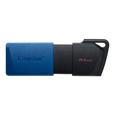 USB KINGSTON DT EXODIA M 64GB USB 3.0 USB3.2 GEN1, BLACK+BLUE