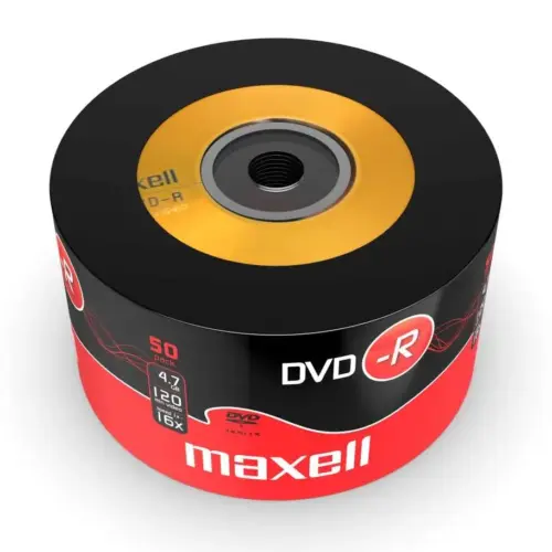 DISC-DVD Maxell DVD-R 47 16X 50 SHRINK