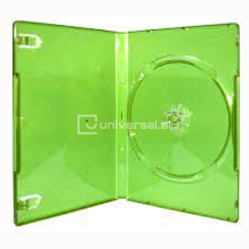 KAPAK DVD 1 TRASHE JESHILE 14mm (100cp kutia) LS EOL