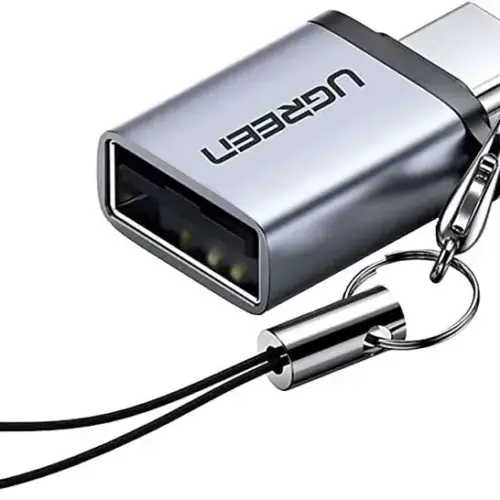 UGREEN TYPE C TO USB 3.0 A ADAPTER CABLE WITH LANYARD (SPACE GRAY) | US270