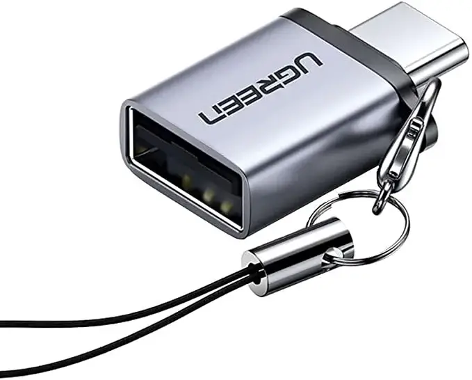 UGREEN TYPE C TO USB 3.0 A ADAPTER CABLE WITH LANYARD (SPACE GRAY) | US270