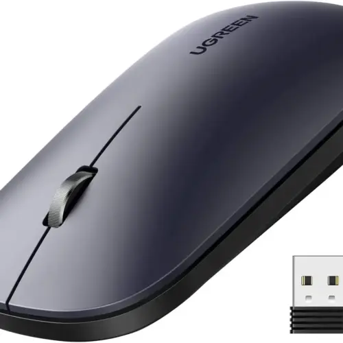 UGREEN PORTABLE WIRELESS MOUSE (BLACK)