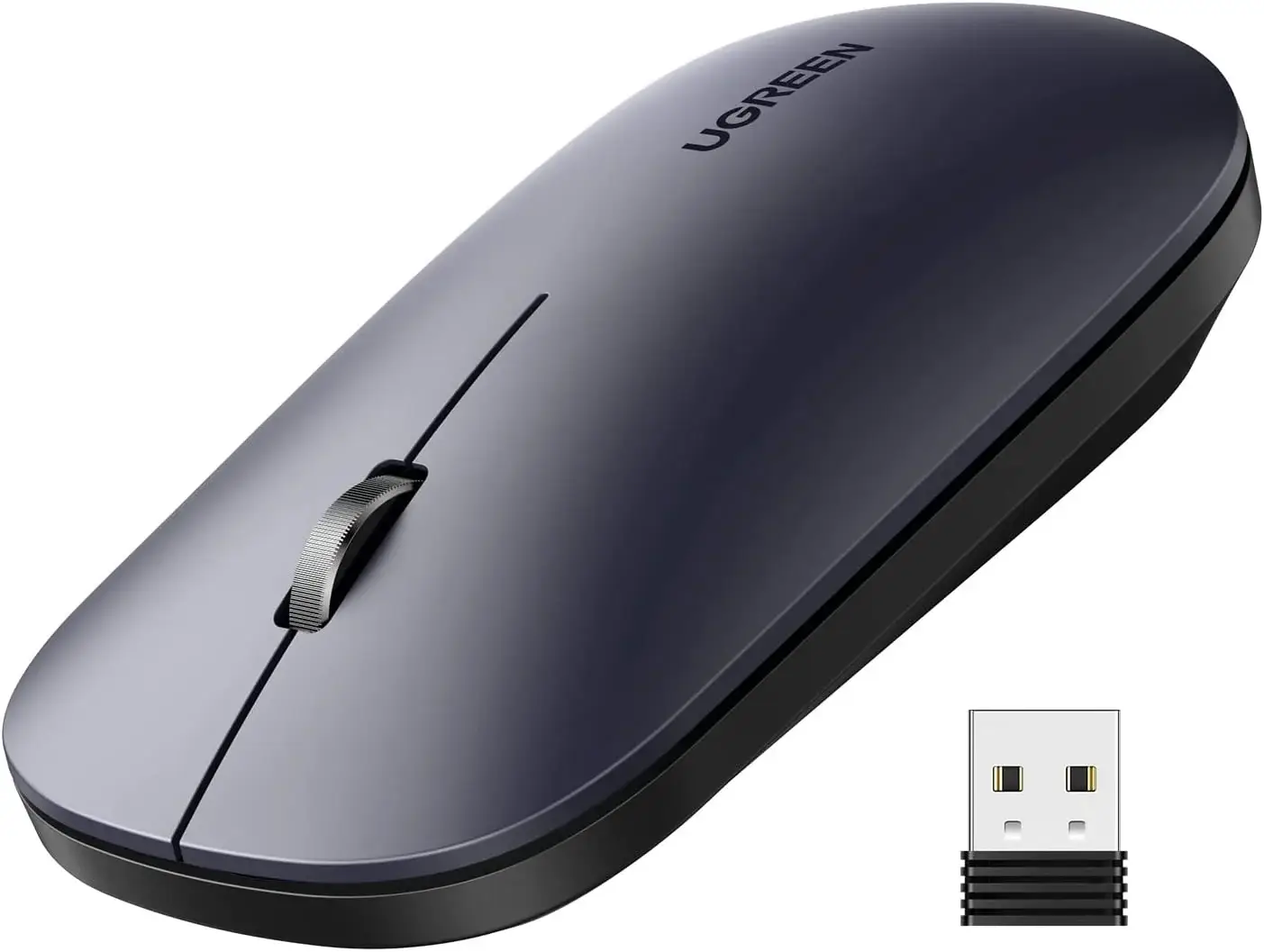 UGREEN PORTABLE WIRELESS MOUSE (BLACK)