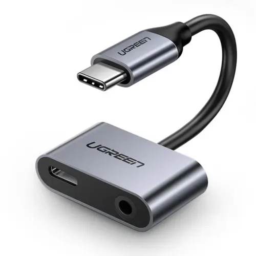 UGREEN 2 PORTS USB-C HUB + 3.5MM AUDIO | CM193
