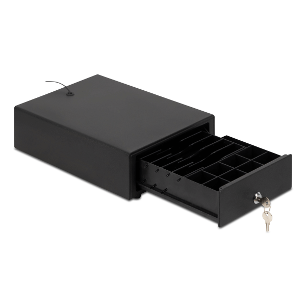 ZIMP CASH DRAWER 250 | BLACK | 25 x 32 x 10 Cm | 24 V