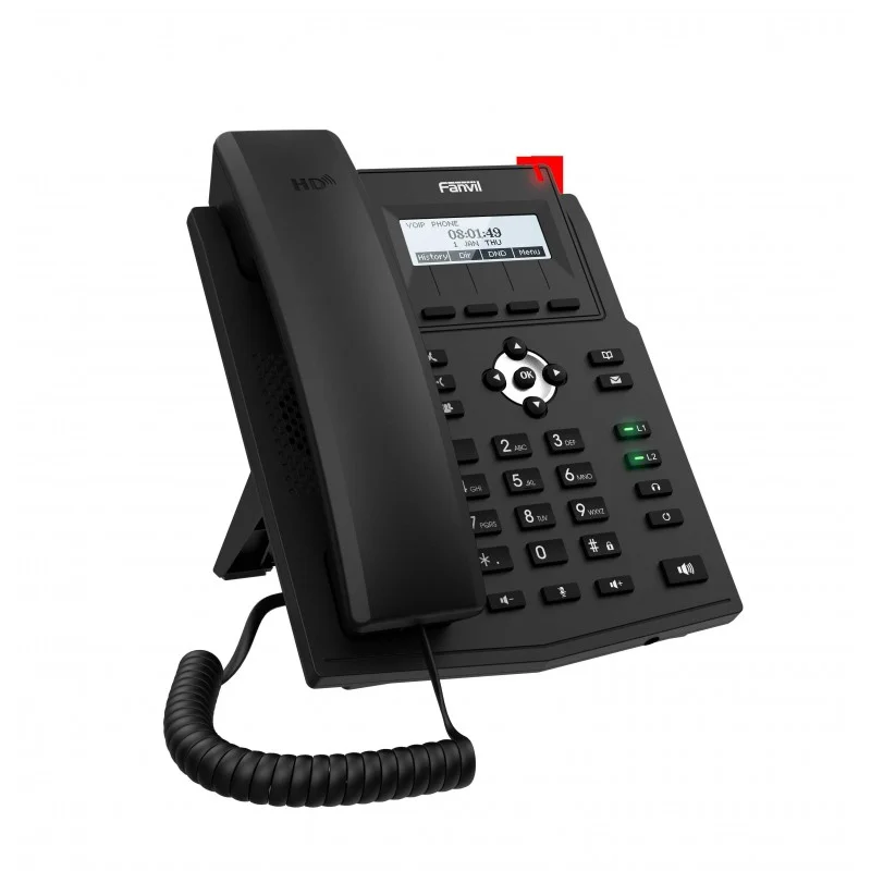 IP Phone Fanvil X1SP - 2 SIP POE - NO/Power Adapter | VoIP - Image 3