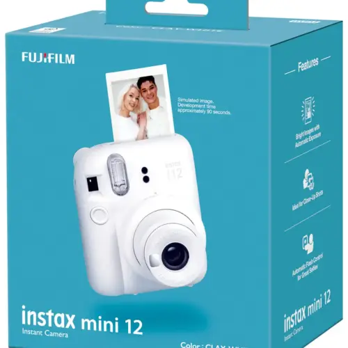 Camera Instax Mini 12 Clay White