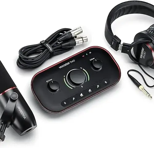 Studio Focusrite Vocaster Two , Podcasting Kit