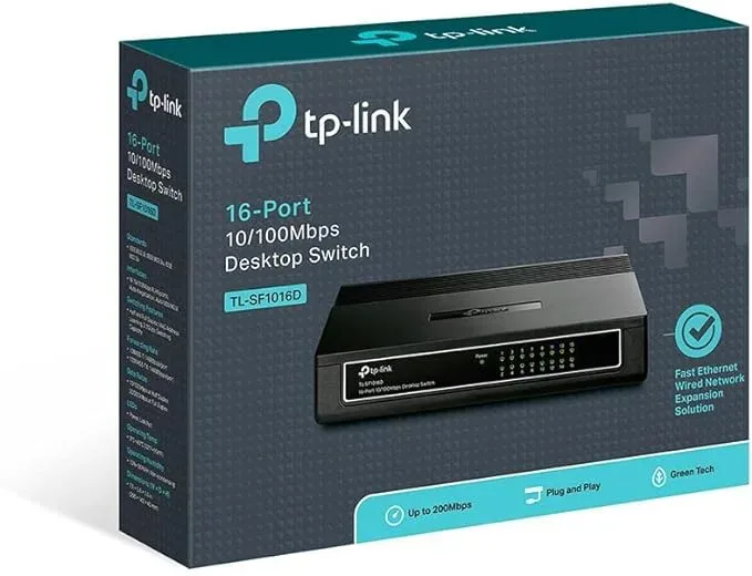 SWITCH TP-LINK TL-SF1016D 16-port 10/100M
