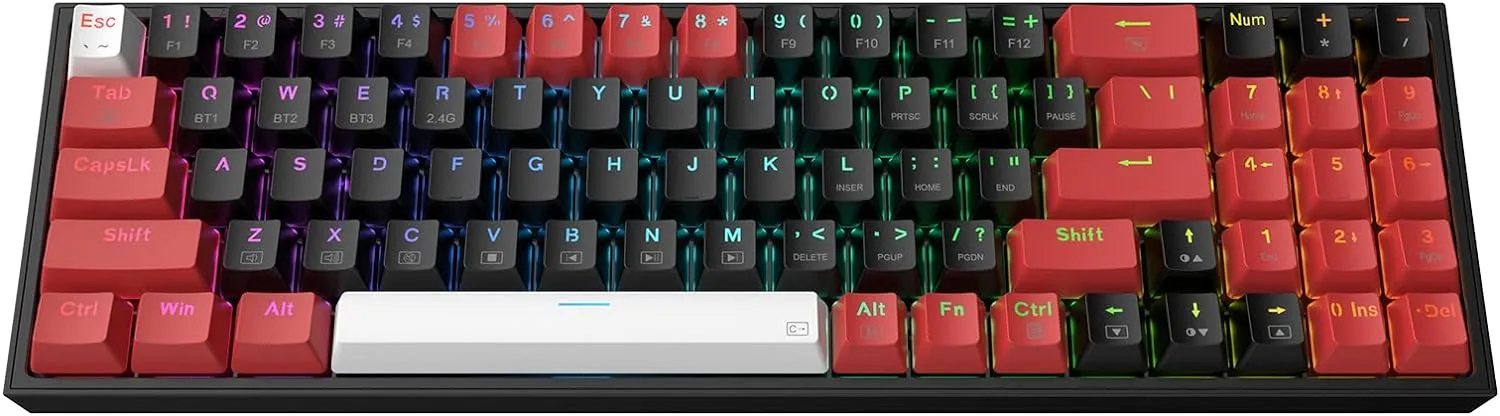 Tastiere Gaming Redragon Pollux K628-RGB Pro Wired/Wireless Mechanical RGB