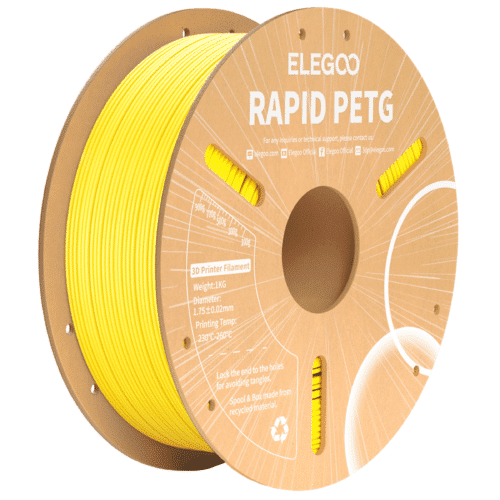 Filament Elegoo Rapid PETG Yellow 1.75mm 1kg